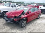 2018 Hyundai Elantra Sel Red vin: KMHD84LF2JU471980