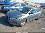 2018 Hyundai Elantra Value Edition Silver vin: KMHD84LF2JU496622