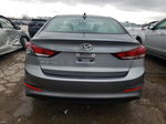 2018 Hyundai Elantra Sel Gray vin: KMHD84LF2JU555698