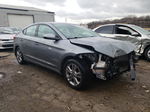 2018 Hyundai Elantra Sel Gray vin: KMHD84LF2JU555698