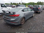 2018 Hyundai Elantra Value Edition Gray vin: KMHD84LF2JU556723