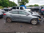 2018 Hyundai Elantra Value Edition Gray vin: KMHD84LF2JU556723