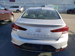 2019 Hyundai Elantra Sel Silver vin: KMHD84LF2KU742215