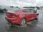 2019 Hyundai Elantra Sel Burgundy vin: KMHD84LF2KU769804