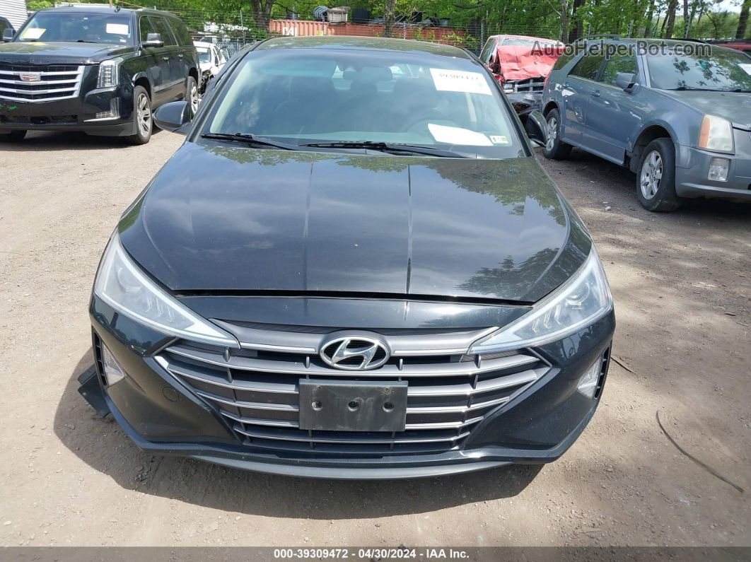 2019 Hyundai Elantra Value Edition Black vin: KMHD84LF2KU799787