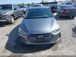 2017 Hyundai Elantra Limited Gray vin: KMHD84LF3HU061893