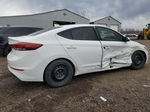 2017 Hyundai Elantra Se White vin: KMHD84LF3HU275010