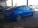 2017 Hyundai Elantra Limited Blue vin: KMHD84LF3HU356606