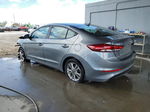 2017 Hyundai Elantra Se Gray vin: KMHD84LF3HU358100