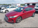 2017 Hyundai Elantra Se Red vin: KMHD84LF3HU425391