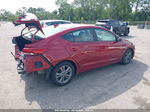 2017 Hyundai Elantra Se Red vin: KMHD84LF3HU425391