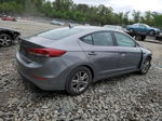 2018 Hyundai Elantra Sel Серый vin: KMHD84LF3JU471485