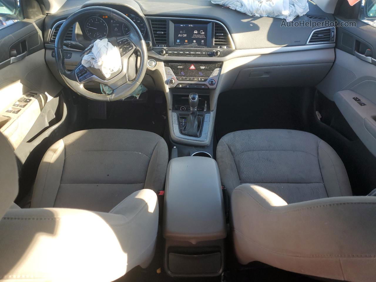 2018 Hyundai Elantra Sel Blue vin: KMHD84LF3JU606657