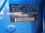 2018 Hyundai Elantra Sel Blue vin: KMHD84LF3JU606657