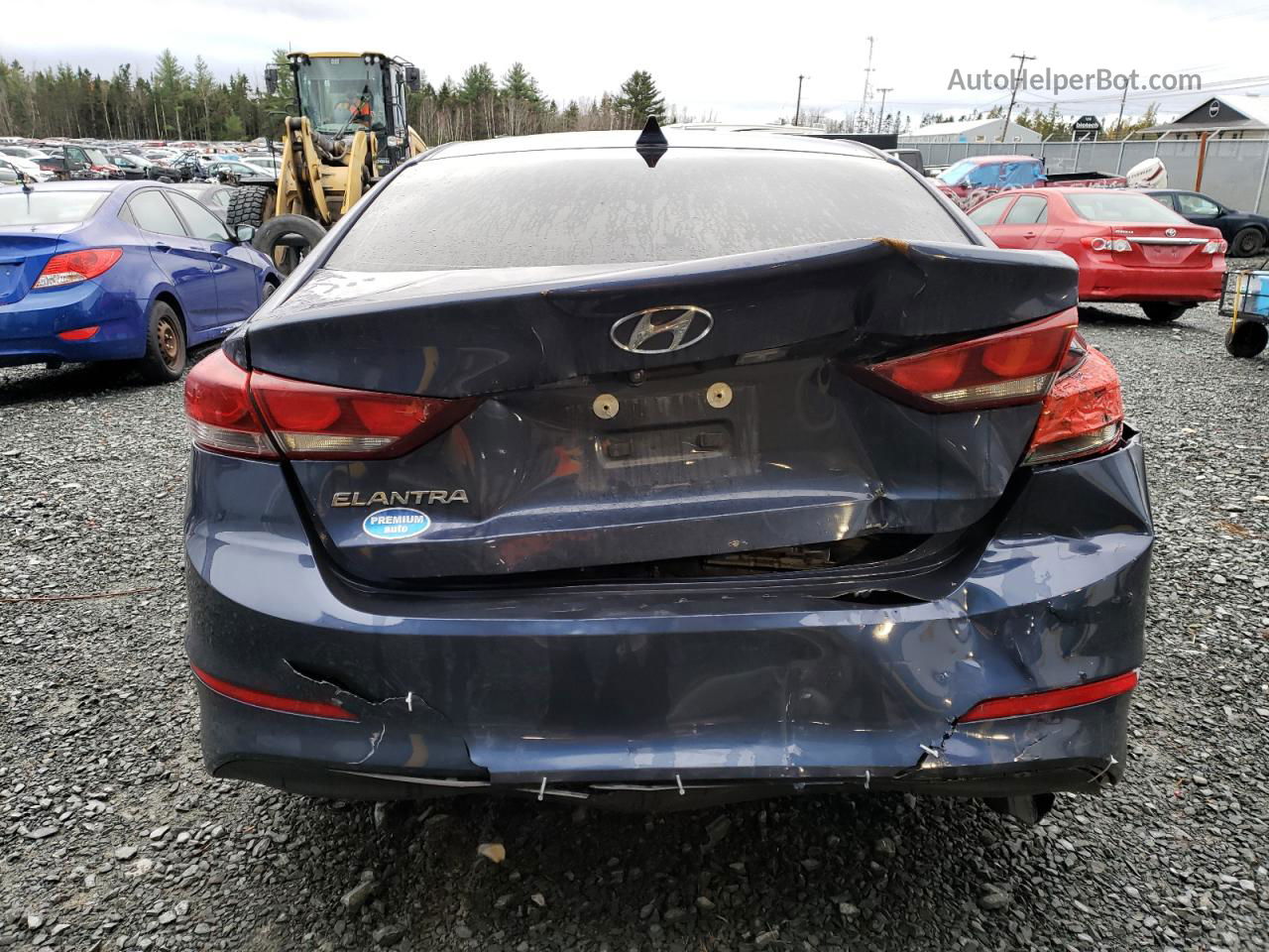 2018 Hyundai Elantra Sel Purple vin: KMHD84LF3JU651078