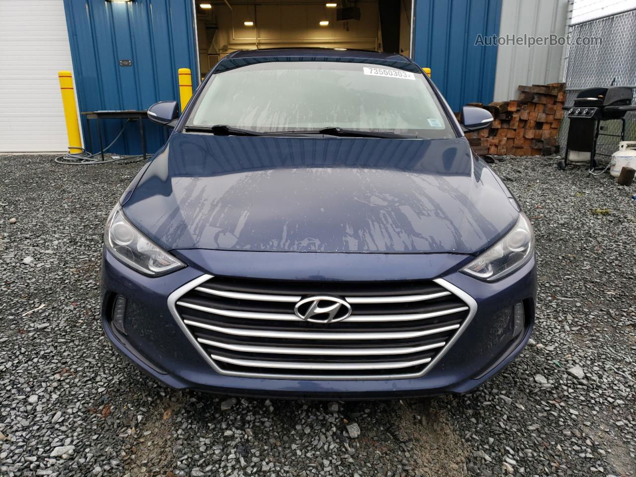 2018 Hyundai Elantra Sel Purple vin: KMHD84LF3JU651078