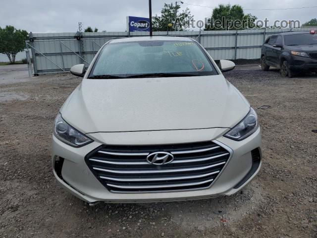 2017 Hyundai Elantra Se Бежевый vin: KMHD84LF4HU060980