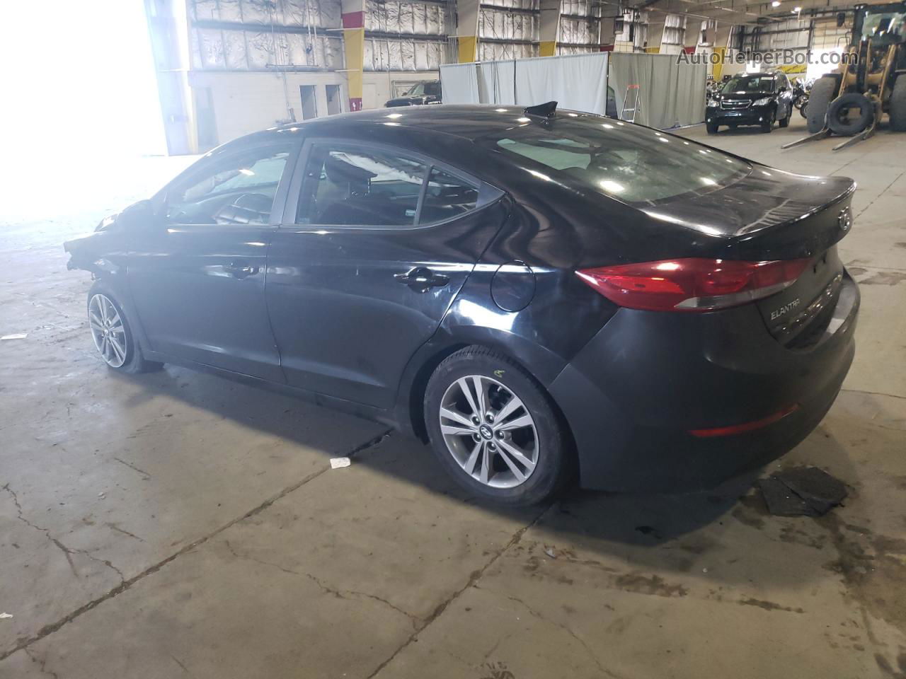 2017 Hyundai Elantra Se Black vin: KMHD84LF4HU273668