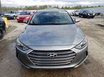 2017 Hyundai Elantra Se Gray vin: KMHD84LF4HU282421