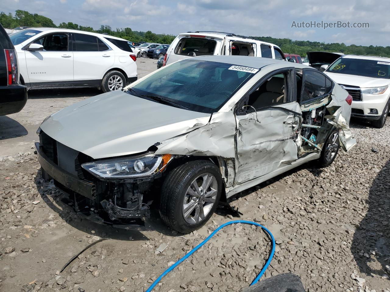 2017 Hyundai Elantra Se Gold vin: KMHD84LF4HU406543