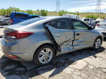 2019 Hyundai Elantra Sel Silver vin: KMHD84LF4KU761199