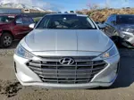 2019 Hyundai Elantra Sel Silver vin: KMHD84LF4KU887370