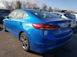 2017 Hyundai Elantra Se Синий vin: KMHD84LF5HU192839