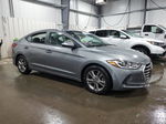 2017 Hyundai Elantra Se Gray vin: KMHD84LF5HU228190