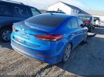 2017 Hyundai Elantra Limited Синий vin: KMHD84LF5HU262257