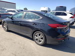 2017 Hyundai Elantra Se Черный vin: KMHD84LF5HU378803