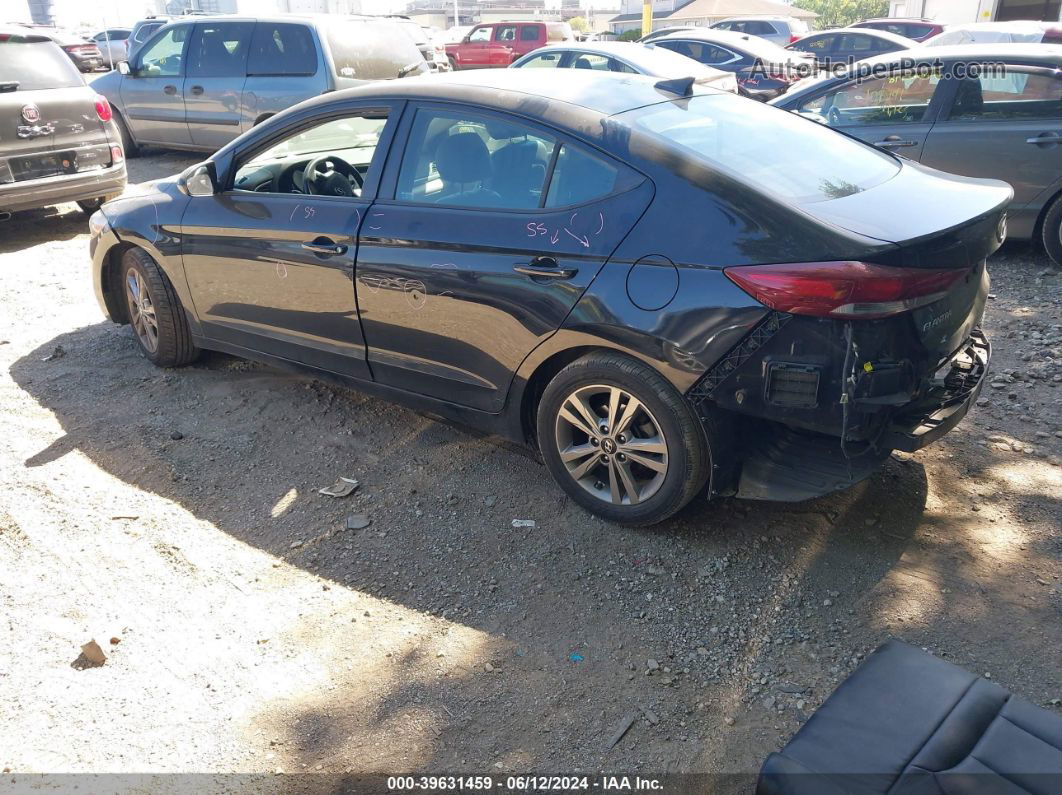 2018 Hyundai Elantra Value Edition Black vin: KMHD84LF5JU493312