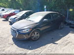 2018 Hyundai Elantra Value Edition Black vin: KMHD84LF5JU493312