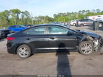 2018 Hyundai Elantra Value Edition Black vin: KMHD84LF5JU501988