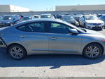 2018 Hyundai Elantra Value Edition Gray vin: KMHD84LF5JU627705