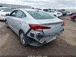 2019 Hyundai Elantra Sel Silver vin: KMHD84LF5KU746291