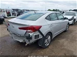 2019 Hyundai Elantra Sel Silver vin: KMHD84LF5KU746291