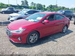 2019 Hyundai Elantra Sel Красный vin: KMHD84LF5KU792977