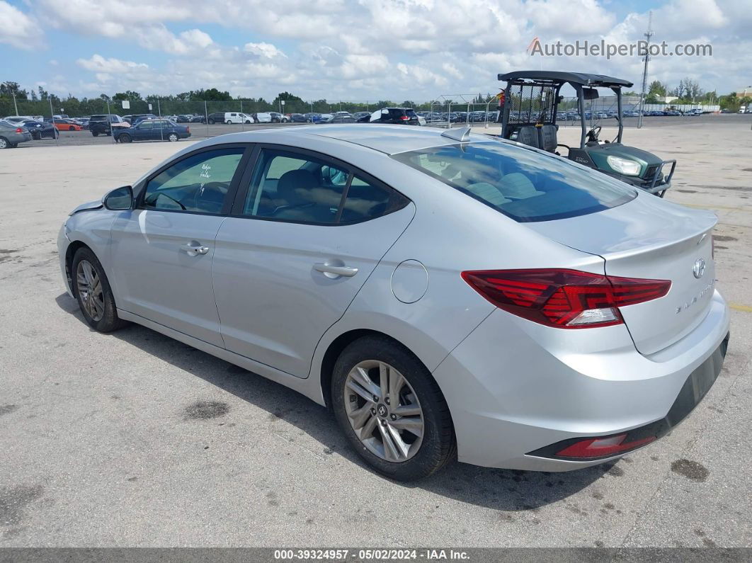 2019 Hyundai Elantra Value Edition Silver vin: KMHD84LF5KU806781