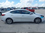 2019 Hyundai Elantra Value Edition Silver vin: KMHD84LF5KU806781