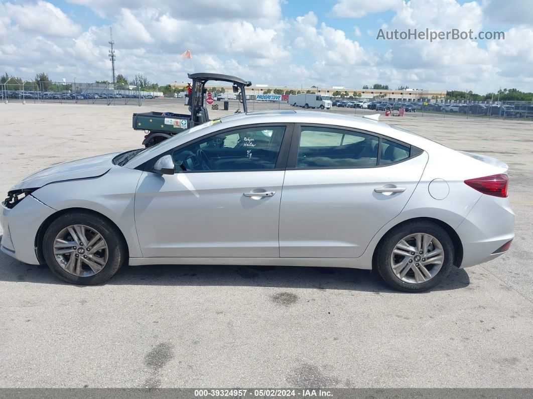 2019 Hyundai Elantra Value Edition Silver vin: KMHD84LF5KU806781