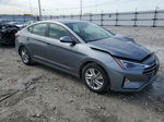 2019 Hyundai Elantra Sel Gray vin: KMHD84LF5KU823726