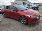 2017 Hyundai Elantra Se Red vin: KMHD84LF6HU195362