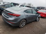 2017 Hyundai Elantra Se Gray vin: KMHD84LF6HU207333