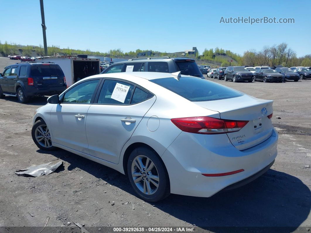 2017 Hyundai Elantra Value Edition Silver vin: KMHD84LF6HU237271