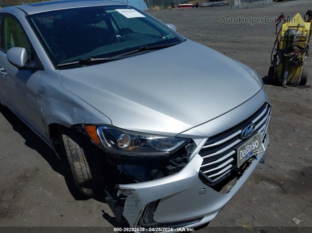 2017 Hyundai Elantra Value Edition Silver vin: KMHD84LF6HU237271