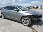 2017 Hyundai Elantra Se Silver vin: KMHD84LF6HU358687