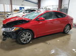 2017 Hyundai Elantra Se Maroon vin: KMHD84LF6HU361931