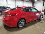 2017 Hyundai Elantra Se Maroon vin: KMHD84LF6HU361931