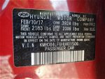 2017 Hyundai Elantra Se Красный vin: KMHD84LF6HU401506