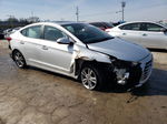 2018 Hyundai Elantra Sel Silver vin: KMHD84LF6JU493173